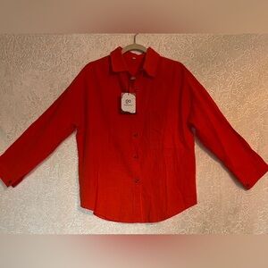 Orange Women's Maxi Skirt by